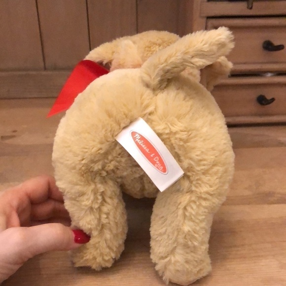 Melissa & Doug Sunny Yellow Lab Plush Dog Puppy Stuffed Animal Labrador - Picture 3 of 9